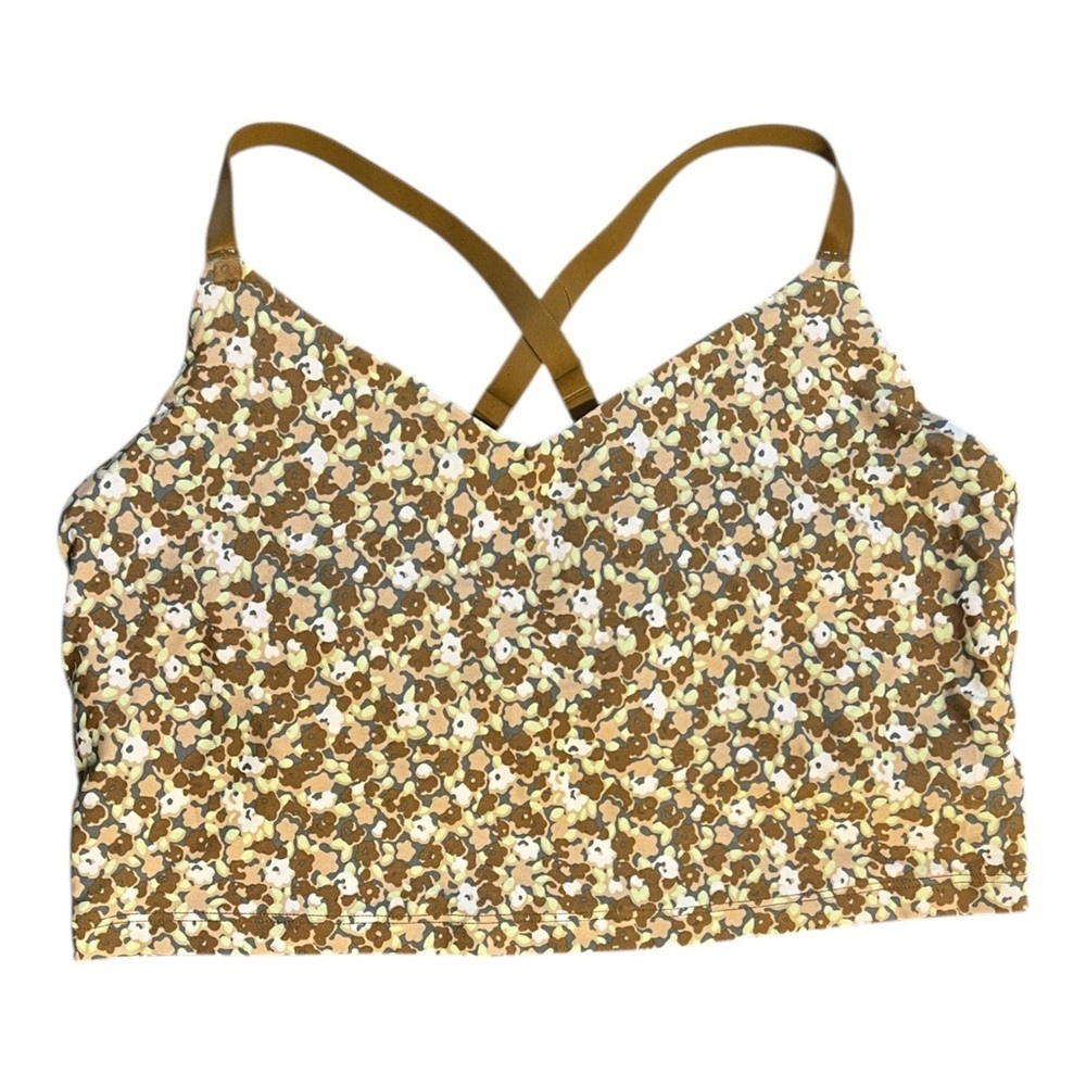 Offline by Aerie Floral Sports Bra – XL